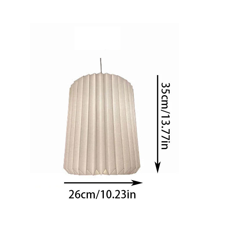 Description Picture 4 of item1PC Creative Origami Ceiling Lamp Shade Living Room Restaurant Cafe Hanging Lamp Cover Nordic Style Lampshade Bedroom Decoration