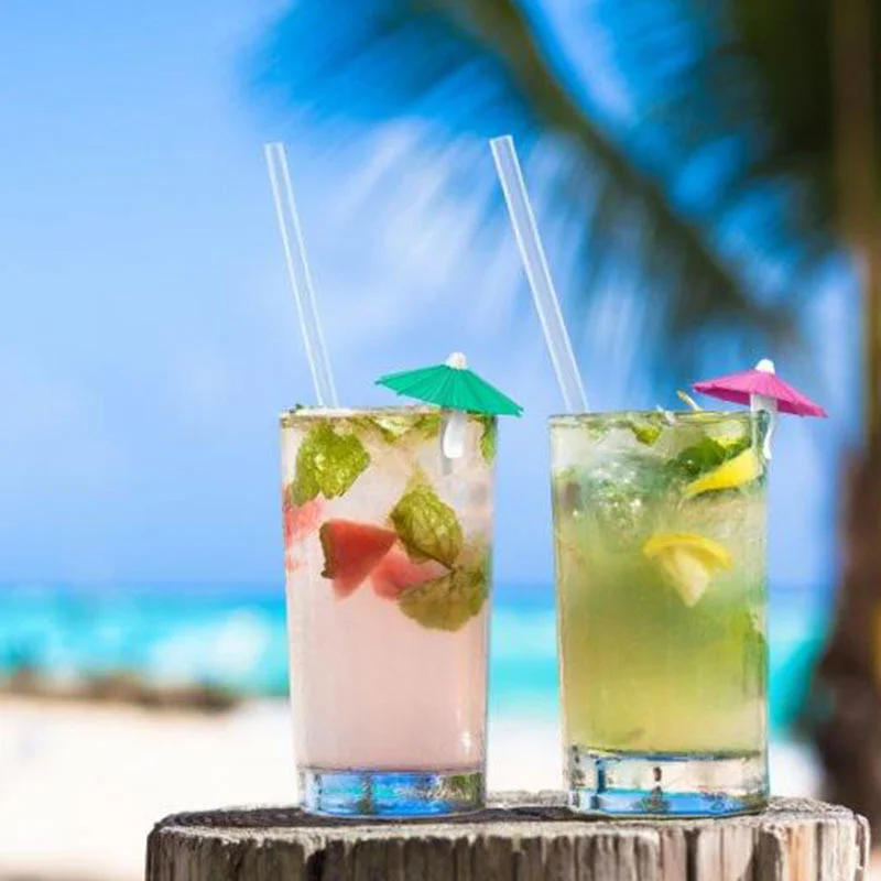 Description Picture 4 of itemUmbrella Wine Glass Markers Drinking Cup Identifier Sign Mark Party Supplies Wine Glass Charm Labeling Supplies