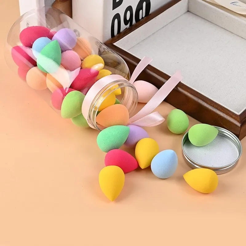 Description Picture 4 of item40pcs Mixed Loading Mini Makeup Eggs Beauty Puff Various Colors Makeup Sponges Set Foundation Makeup Tools Cosmetic Accessories