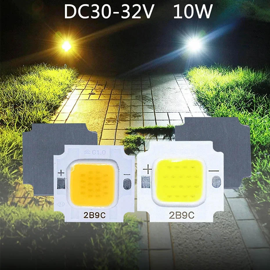 Description Picture 6 of item5pcs High Power 300mA LED COB Chips 10W DC 30-32V Light Beads SMD DIY For LED Bulb Floodlight Spotlight  Portable Work Lights