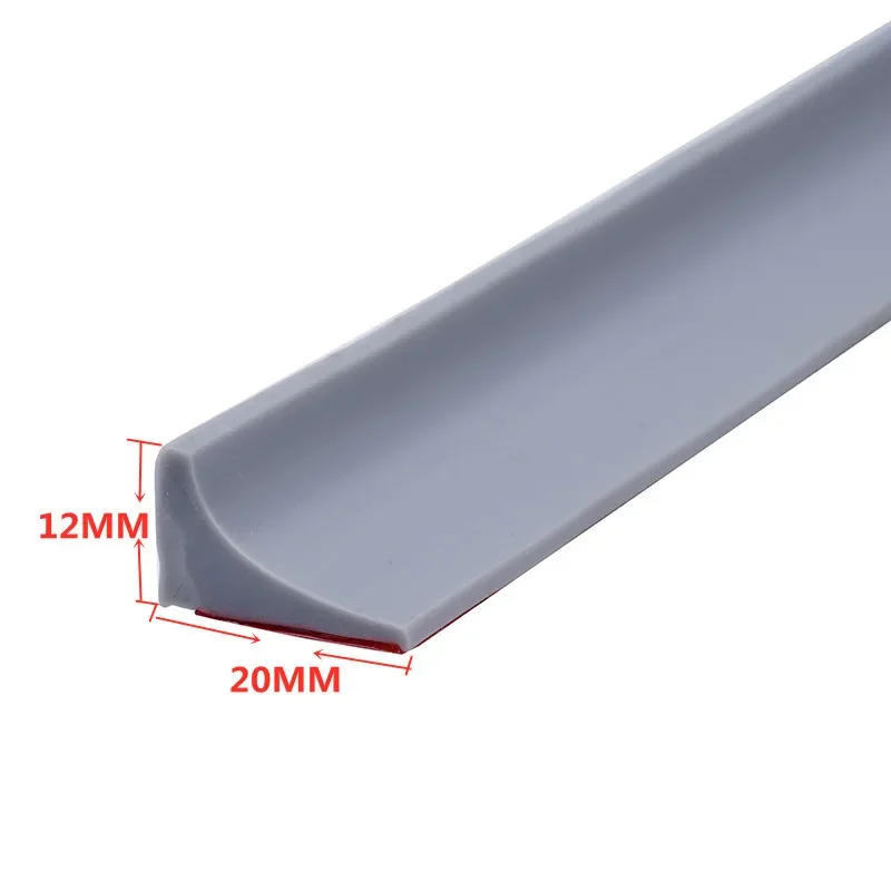 Description Picture 5 of itemMulti-size Kitchen Water Retaining Strip Self-adhesive Door Seal Strip Bathroom Separation Shower Dam Barrier Accessory