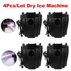 4PCS 3500W Dry Ice Fog Machine Wedding Low Lying Smoke Machine Stage Special Effect for DJ Wedding Party Events Smoke Generator