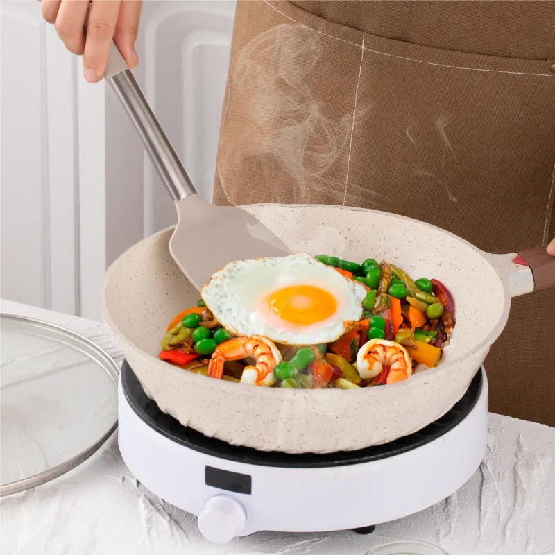 Description Picture 4 of itemSilicone Kitchen Cooking Utensil Set, 43 pcs Spatula Set with Stainless Steel Handle, Non-stick Heat Resistant - Best Cookware S