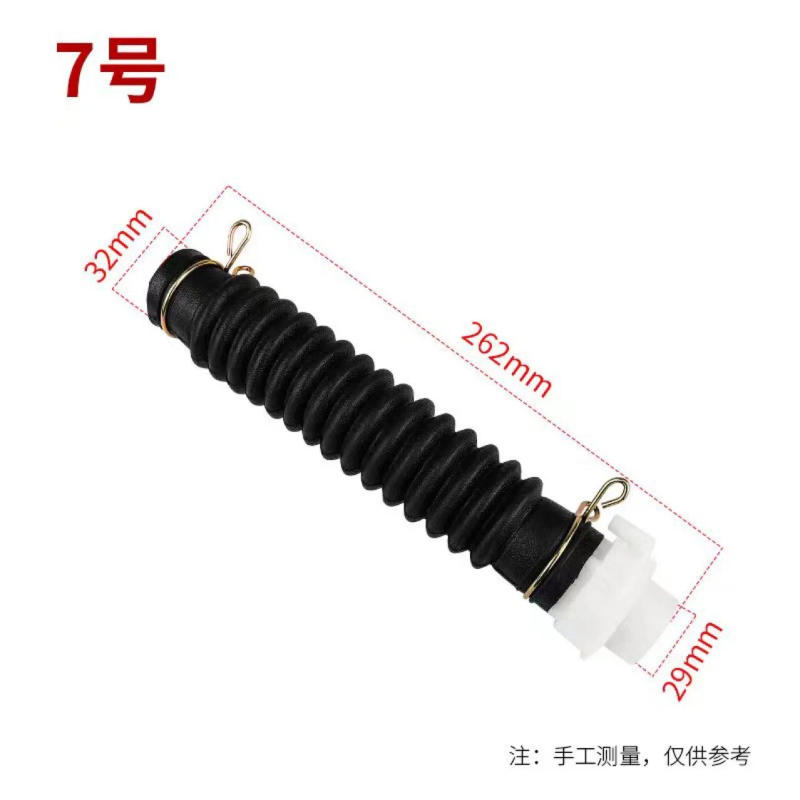 Description Picture 4 of itemLG XQB65Series Washing Machine Inner Drain Pipe Outlet Pipe Black with Extra Lining Rubber Hose Internal Connection Hose