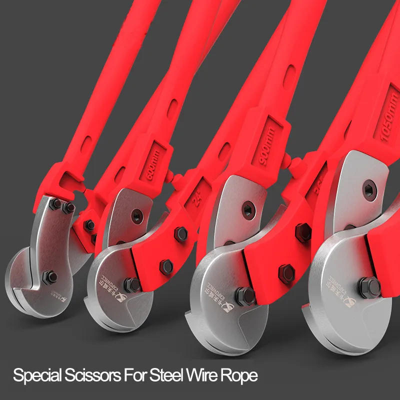 Description Picture 4 of itemIndustrial Grade Special Scissors For Steel Wire Rope Heavy Shear Cable Nippers Pliers Manganese Steel Material High-quality