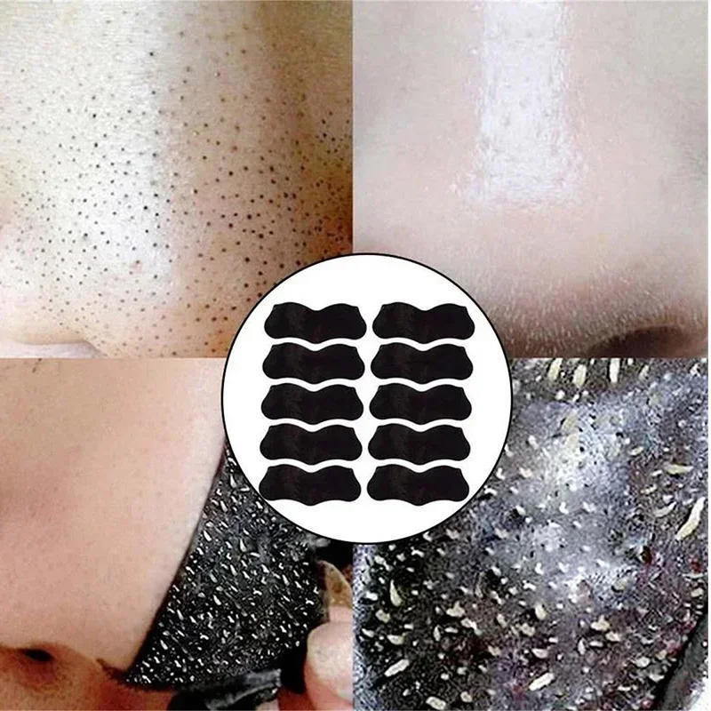 Description Picture 3 of itemBamboo Charcoal Blackhead Remover Mask Black Dots Spots Acne Treatment Mask Nose Sticker Cleaner Nose Pore Deep Clean Strip