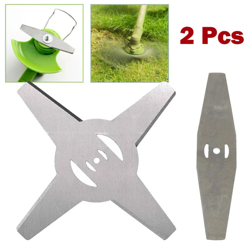 Description Picture 2 of item2pcs Metal Grass Trimmer Blade Lawn Mower Head Saw Blades Garden Power Tools BrushCutter Spare Parts