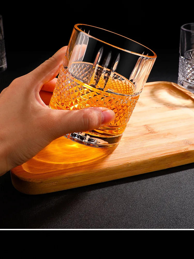 Description Picture 6 of itemEuropean-Style Whiskey Glass for Household Wine, Handmade Crystal Glass, Shot Glass, Beer Steins, Luxury Gold