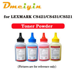 CS421 50g K/C/M/Y Toner Powder forLEXMARK CS421/CS431/CS521/CS622/CX421/CX522/CX622/CX625