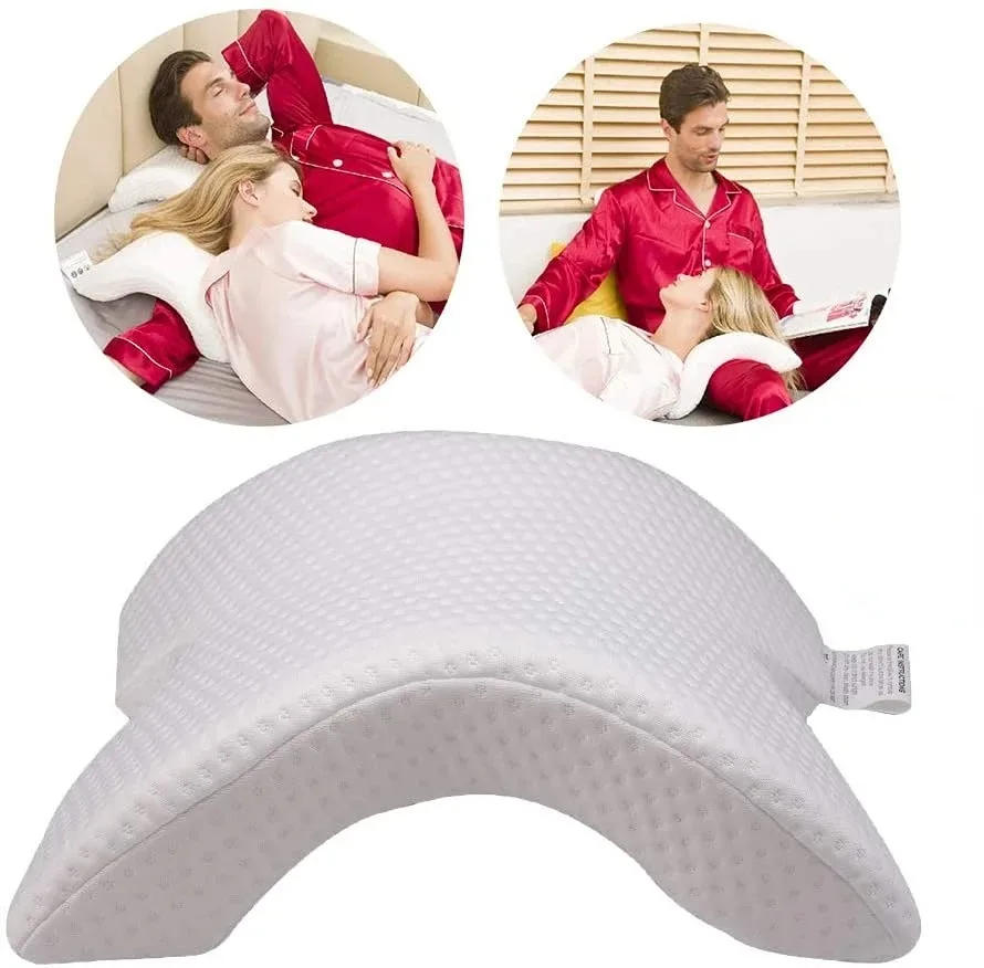 Description Picture 3 of itemU-Shaped Curved Orthopedic Pillow for Sleep Memeory Foam Hand  Hollow Orthopedic Products Neck Travel Side Sleepers