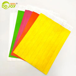 100pcs 3/4 Inch Cheap Events & Party Supplies Bracelet Plain Paper Tyvek Wristbands