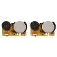 2pcs Yellow