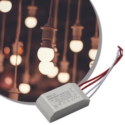 20-60W 220V To AC12V Electronic Transformer Power Supply Converter Adapter For Halogen Light  Lamp Beads Outdoor LED Lights