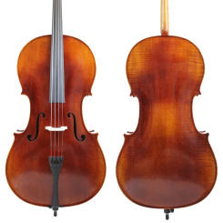 Super Value!A Stradivari 1690 Copy 4/4 Size,3/4 Size,1/2 Size,1/4 Size Cello! M6135 German Dark Antique!