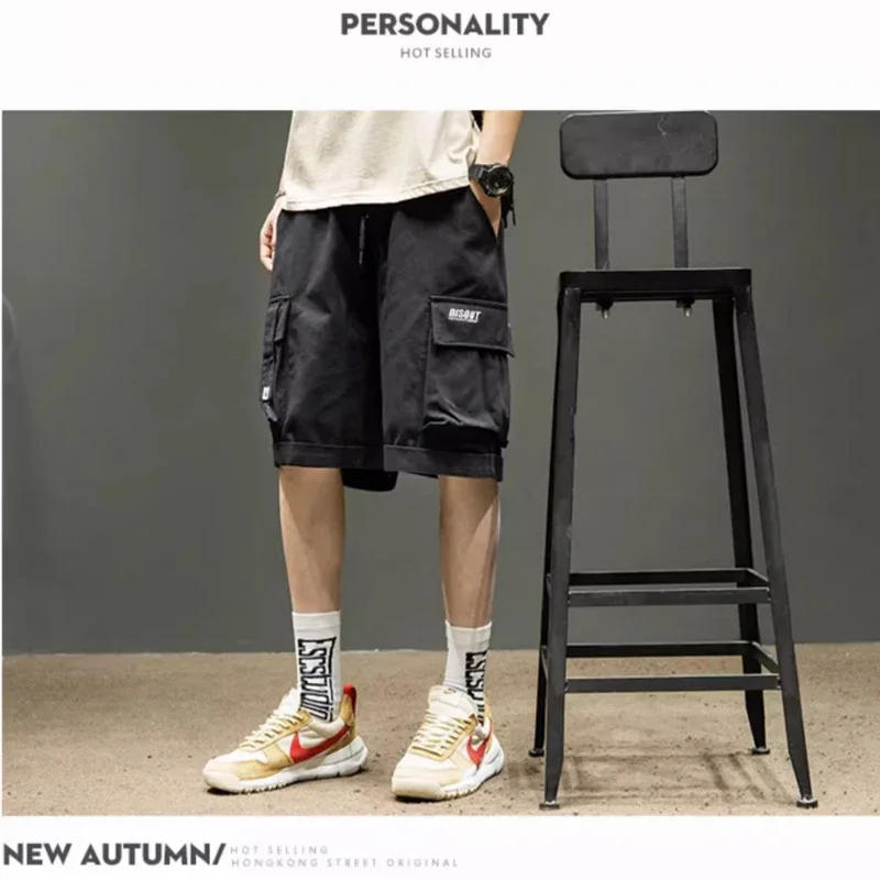 Description Picture 4 of itemCargo shorts men's summer baggy pants multi-pocket functional sports pants casual pants