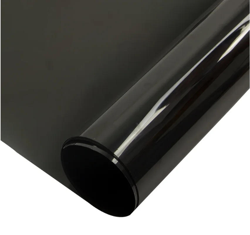 Description Picture 5 of item1m Mirror Window Film Self-adhesive Reflective Solar Film Privacy Glass Colored Window Sticker Window Glass Privacy Film