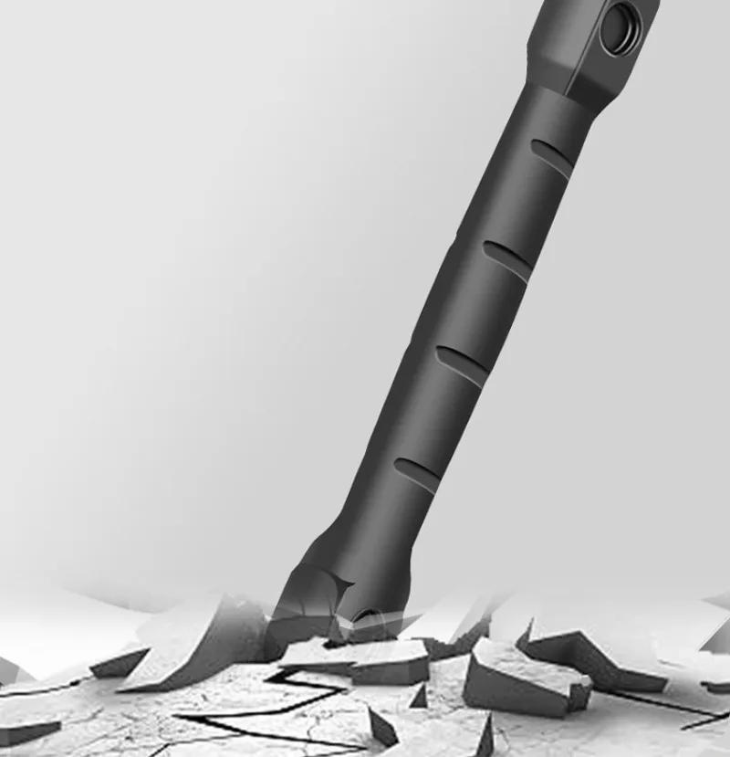 Description Picture 4 of itemAdjustable Angle Crowbars Heavy Duty Thicken Multifunctional Crowbar Chrome Vanadium Steel Nail Puller Household Workshop Tools