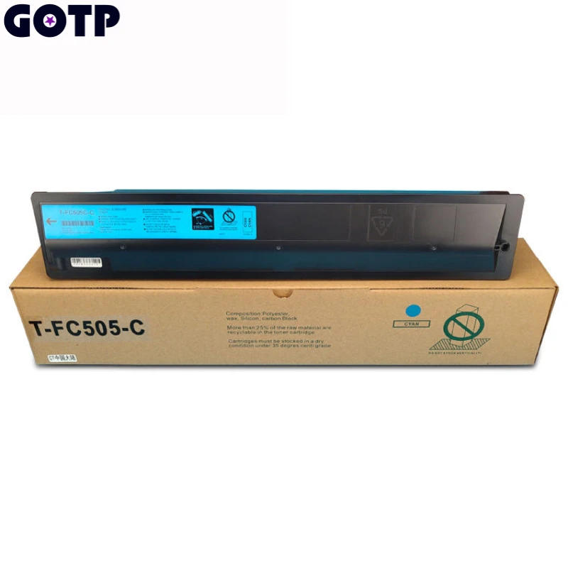 Description Picture 4 of item1PCS T-FC505 For Toshiba E-Studio 2000AC 2500AC 2505AC 3005AC 3505AC 4505AC Japan New Compatible Color Toner Cartridge