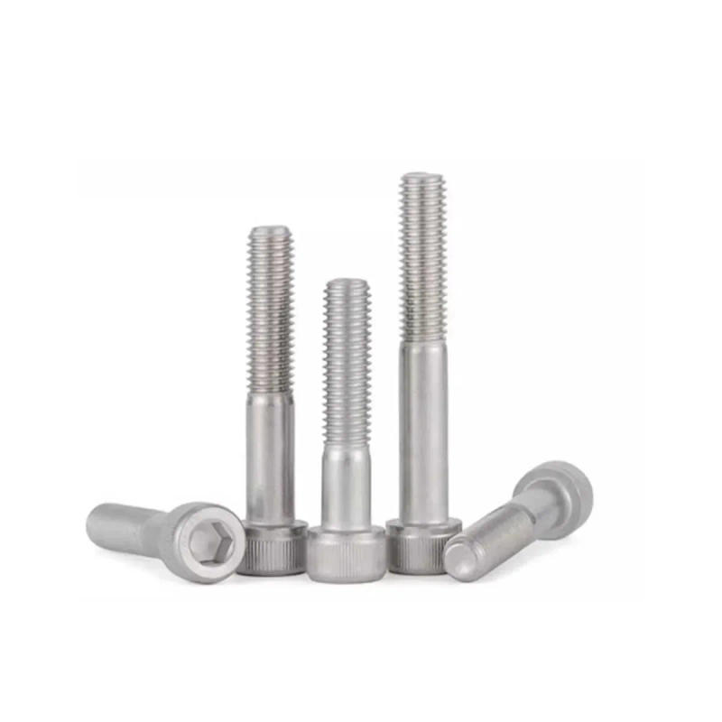 Description Picture 3 of itemHalf Tooth 304 Stainless Steel Hex Screw With Extended Cup Head Cylindrical Head Bolt M4M5M6M8M10M12