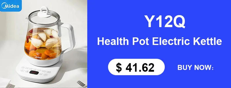 Description Picture 3 of itemMidea Electric Kettle 600ML Stainless Steel Small Household Water Boiler Portable Multipurpose Travel Kettle Kitchen Appliance