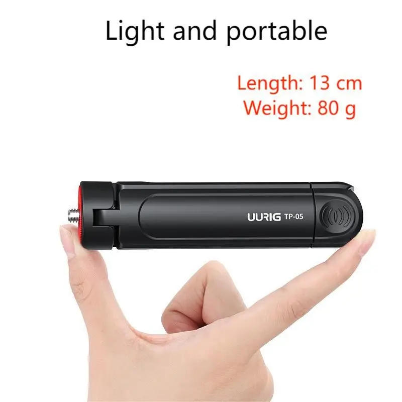 Description Picture 3 of itemMini Tripod Small Desktop Simple Stand Foldable Hand Grip For Phone Camera Stabilizer Tiny Accessories