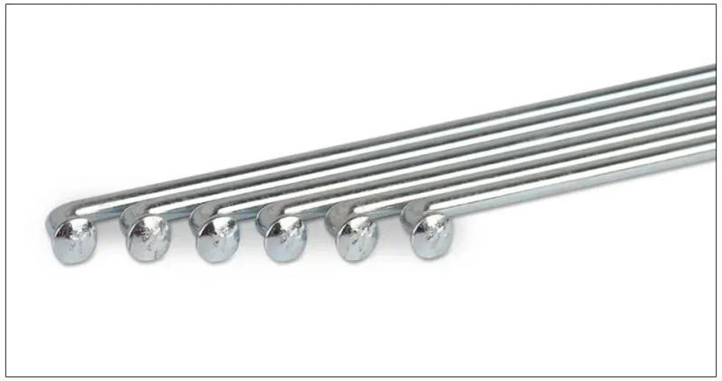 Description Picture 4 of item5PCS Customized Custom Made Spoke Radius knitting Needle Stainless Steel 12G Sliver Bicycle Electric Bike Copper Nipple