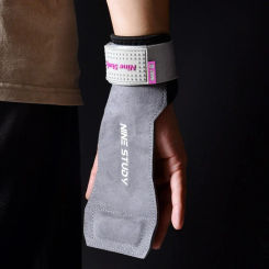 Cowhide Hand Protector Fitness Gloves for Weightlifting Horizontal Bar Gym Wrist Protector Pull Up Crossfit Assistance Band