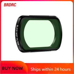 BRDRC 1/4 Black Mist Filter for DJI Osmo Pocket 3,Magnetic Design Lens Filter,Soften Skin Tones Handheld Gimbal Camera Accessory
