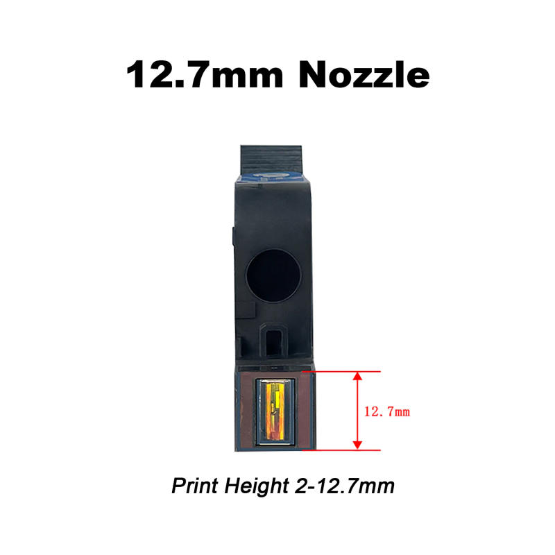Description Picture 6 of itemDCODE 6900 12.7mm Economy High Quality TIJ Online Handheld Inkjet Printer Cartridge Fast Drying Water-proof Solvent Black Ink