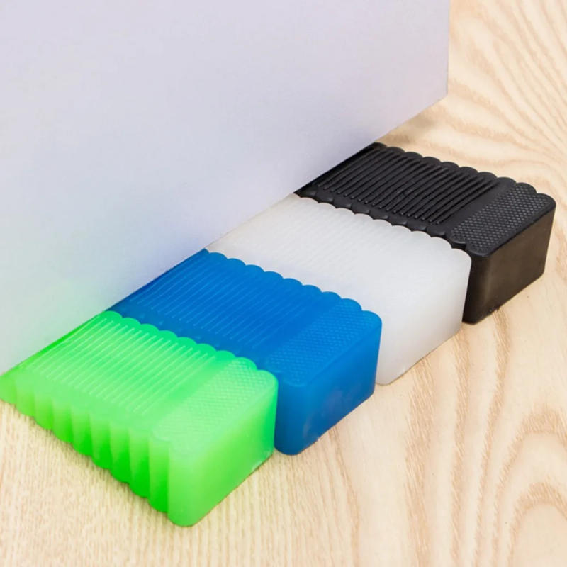 Description Picture 5 of itemRubber Hook Door Stopper Silicone Anti Collision Doorstop Hangable Type Floor Holder  Wall Protectors for Home Bedroom