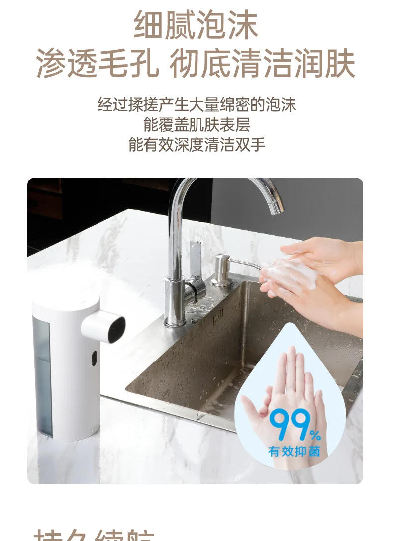 Description Picture 5 of itemIconic Brand Automatic Inductive Soap Dispenser Foam Washing Phone Smart Hand Washing Soap Dispenser  Soap Dispenser Washing
