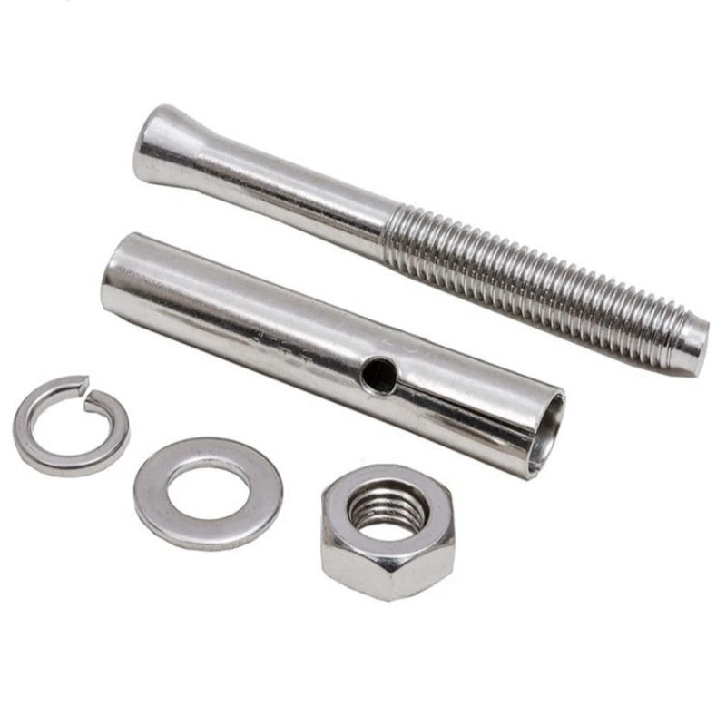 Description Picture 4 of item316 A4 Stainless Steel Expansion Screw Anchors Bolt for Concrete M6 M8 M10 M12 Wall Anchor Screw Fastener
