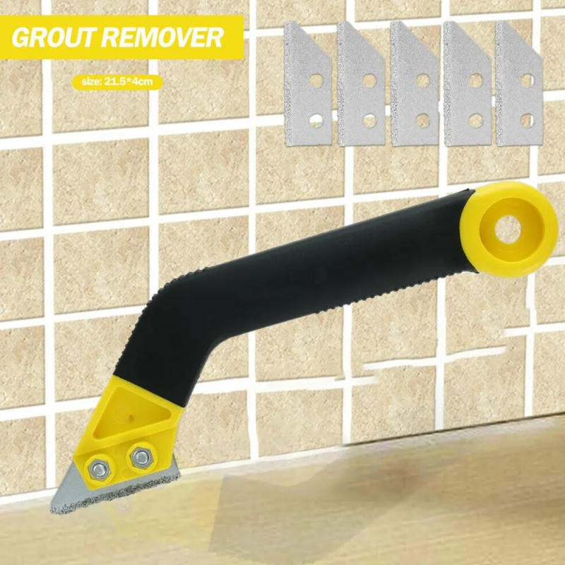 Description Picture 2 of itemTool Grout Remover With Blades Angled For Tile Cleaning Grout Rake Remover Saw Scraping Tile High Quality Useful