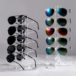 1PC New Perforation-free Multi-functional Multi Layer Display Rack Desktop Storage Rack Glasses Storage Rack