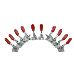 Supplies Toggle Clamp Workshop Welding 10pcs 27Kg Clip GH-201A Holding Lock Machine operation Mould Quick Release