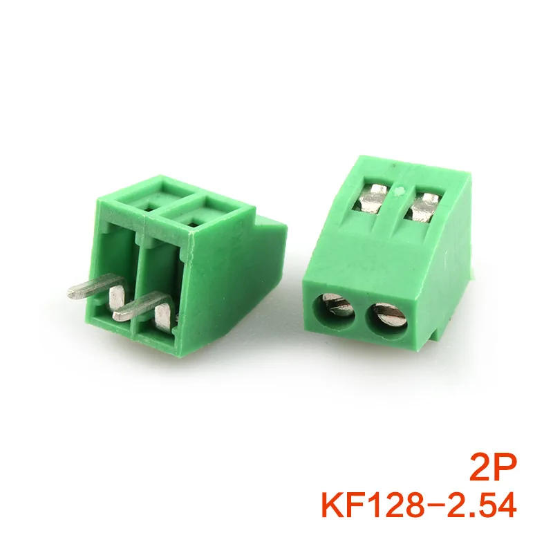 Description Picture 5 of item100pcs KF128 4P 2.54MM Pitch PCB Screw Terminal Block Splice Terminal KF128-2.54 Splice Terminal Connector