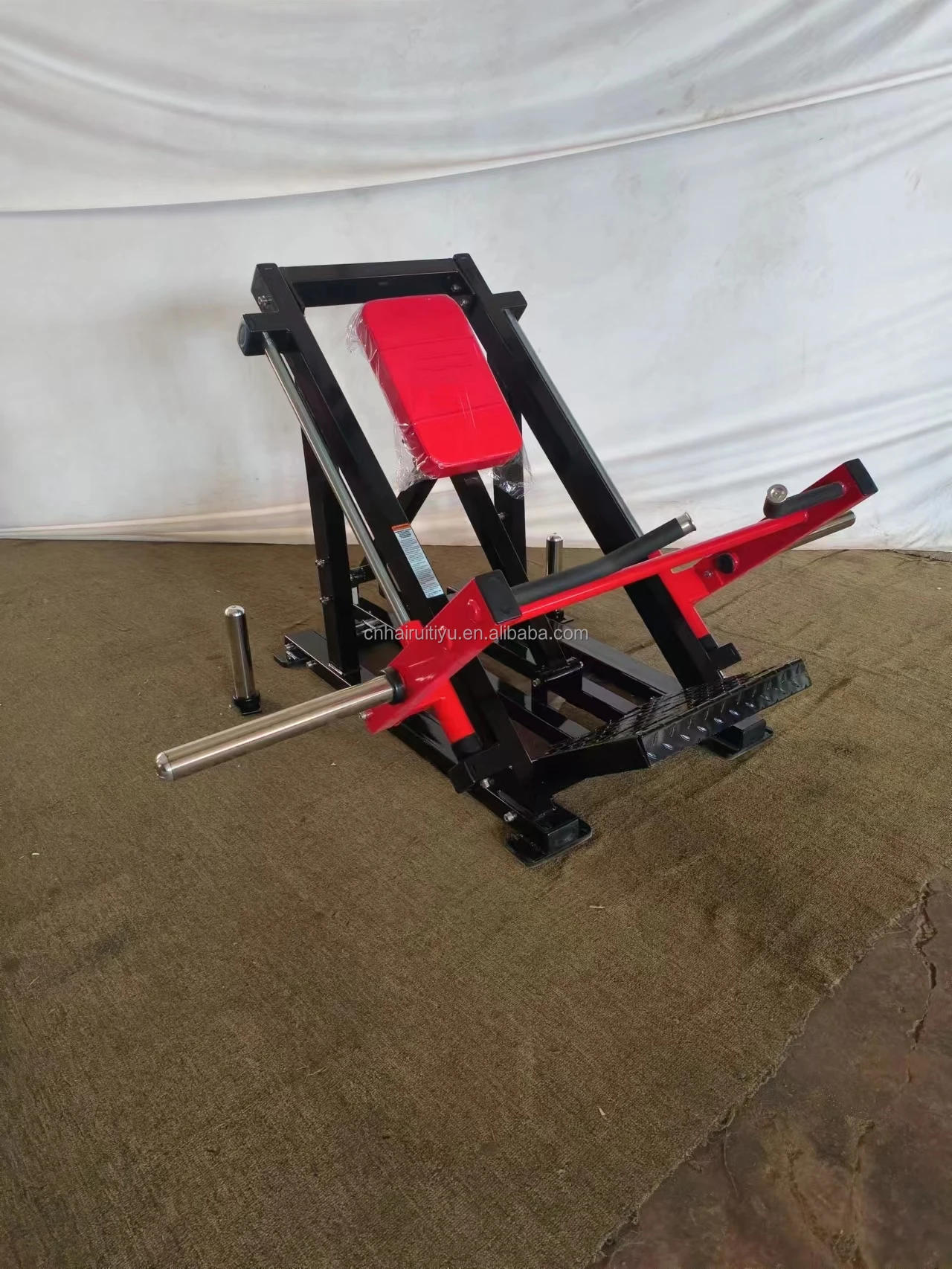 Description Picture 3 of itemLinear Rowing Machine Strength Gym Machine Plate Loaded Seated Row/ Body Exercise Equip Gym Fitness Lateral Seated