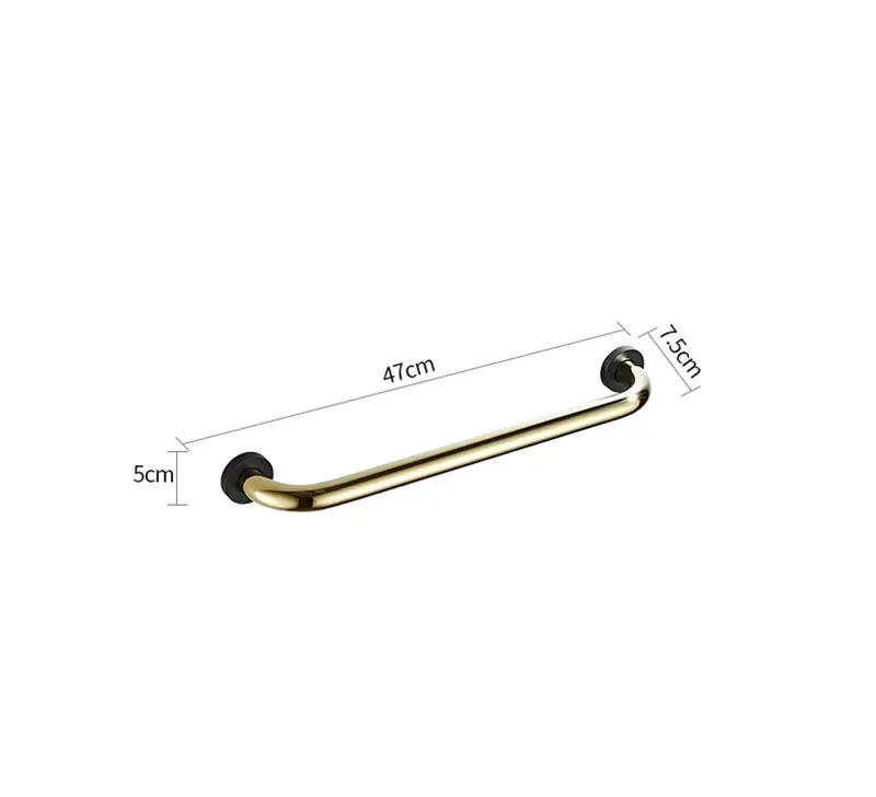 Description Picture 4 of itemLight Luxury Toilet Bathroom Shower Angled Safety Grab Bar Bathtub Handrails Durable Armrest Handle Bathroom Accessories