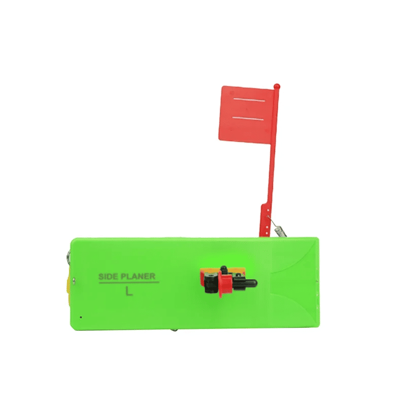 Description Picture 3 of itemXFDZ-Fishing Planer Board ABS Bottom Angle Adjustable Trolling Push Button Splashing Float Boat Fishing Accessory L