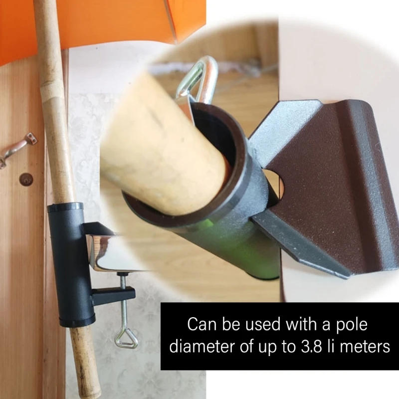 Description Picture 4 of itemPatios Umbrella Holder Outdoor Umbrella Stands Replacement Heavy Duty Umbrella Clamp for Outdoor Event, Camping Enduring