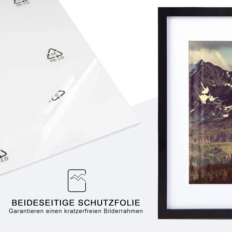 Description Picture 3 of itemNatural Wooden Picture Frames Classic Photo Frame For Wall Hanging With Plexiglass 9X13 10X15 13X18cm Pictures Frame Photo Decor