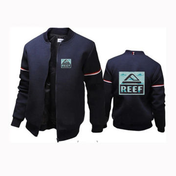 2023 men's new reef flying jacket long sleeve zipper street wear comfortable and casual Harajuku sportswear coat jacket