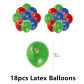 18pcs Latex Balloons