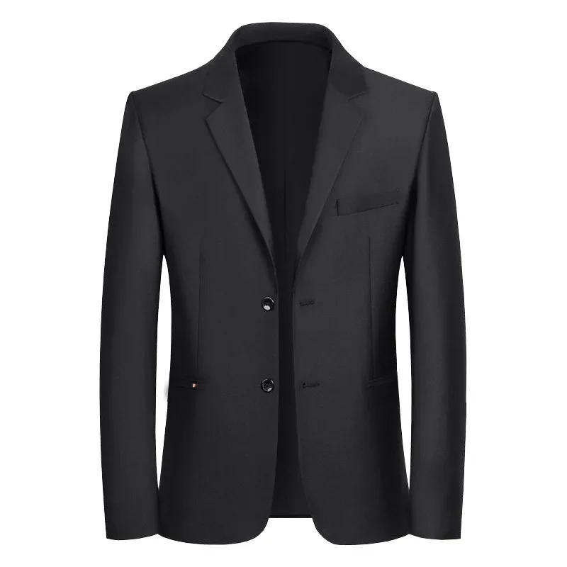 Description Picture 3 of itemMen Black Formal Wear Business Casual Blazers Jackets New Spring Male Quality Suits Coats Man Slim Fit Blazers Jackets Coats 4XL