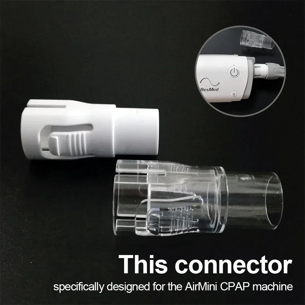 Description Picture 2 of itemAirMini Universal Adapter - For Any Mask ResMed AirMini Hose Connector For CPAP Tube Port to Universal Nasal Masks Accessories