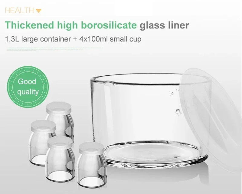 Description Picture 6 of itemDMWD Mini Electric Yogurt Maker Automatic Leben Enzyme Fermenter Yoghurt Ceramic Container Cups Natto Rice Wine Ferment Machine