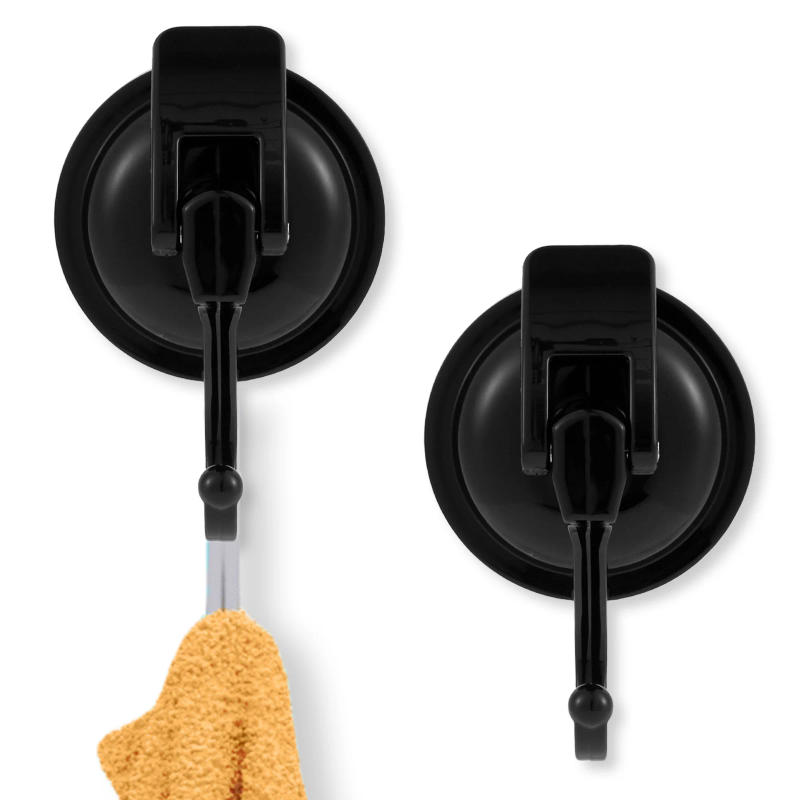 Description Picture 4 of item2PCS/Set Suction Cup Hooks Heavy-Duty Suction Cup Hooks Easy to Install and Removable Without Punching for Kitchen Bathroom