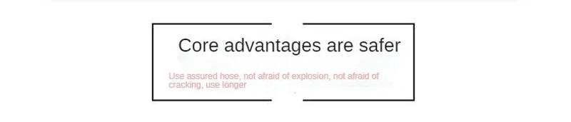 Description Picture 4 of item50/80cm 1/2 Inch Explosion Proof Pipe Hose Braided Flexible Faucet Water Pipe for Kitchen Bathroom Toilet Pipe