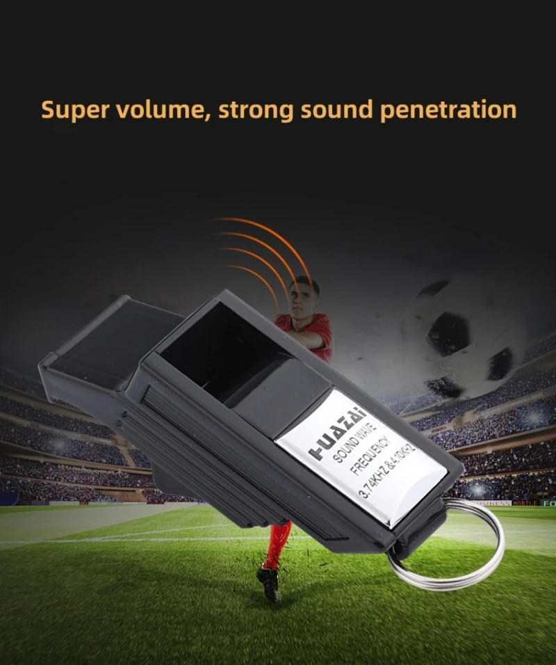 Description Picture 4 of itemSoccer Basketball Referee Whistles Professional Football Volleyball Handball Fans Whistle Sports Training Gear Coaching Set