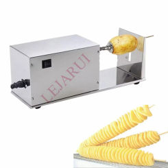 Potato Tower Machine Electric Potato Spiral Cutting Machine Tornado Potato Cutter Whirlwind Cut Potatoespotato Spiral Cutting